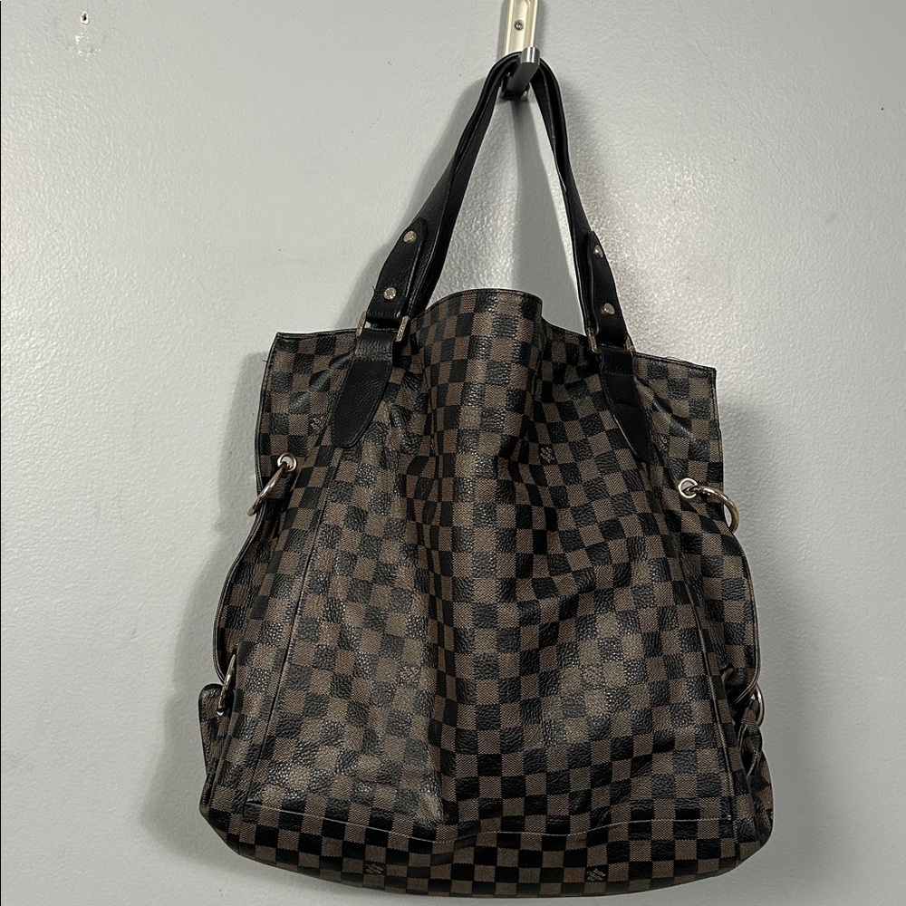 Aoteli Leather Shoulder Bag Large